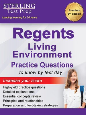 cover image of Regents Living Environment Practice Questions